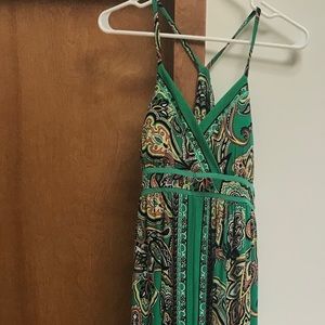 Summer Green Maxi Dress